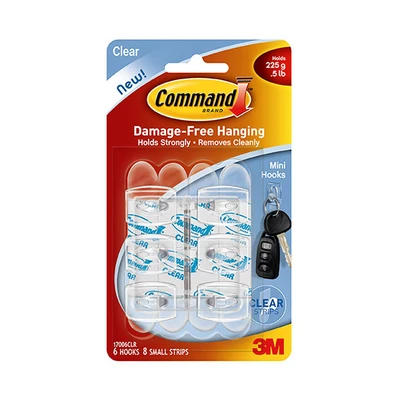 Gambar 3M Command Pengait Dinding Serbaguna 17006