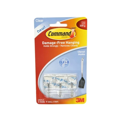 Gambar 3M Command Pengait Dinding Peralatan Dapur