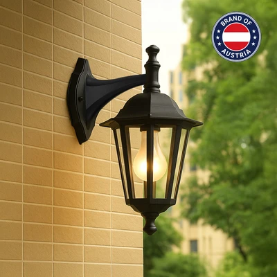 Gambar Eglo Laterna-IV Lampu Dinding 22467 - Hitam