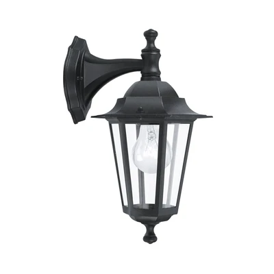 Gambar Eglo Laterna-IV Lampu Dinding 22467 - Hitam