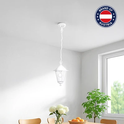 Gambar Eglo Laterna-V Lampu Gantung Hias - Putih