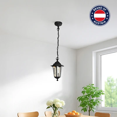 Gambar Eglo Laterna-IV Lampu Gantung Hias - Hitam