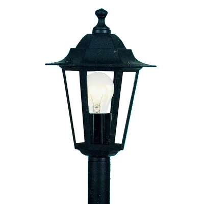 Gambar Eglo Laterna-IV Lampu Taman Midway - Hitam
