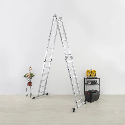 Gambar Fixsteps Tangga Lipat Aluminium 6.57 Mtr