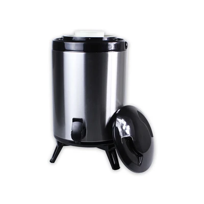 Gambar Kris Dispenser Minuman Vacuum Stainless Steel Printed 9.5 Liter - Hitam