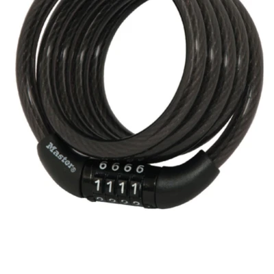 Gambar Masterlock Gembok Sepeda 8x1200 mm