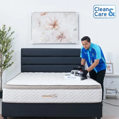 Gambar Jasa Paket 2X Vaccum Mattress Queen Clean & Care
