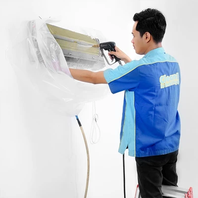 Gambar Jasa Paket 3X Pembersihan Ac 2 Unit Non Member Clean & Care