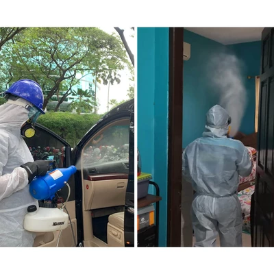 Gambar Jasa Paket 3X Penyemprotan Disinfektan 6 Bln >750-1000M2 Clean & Care