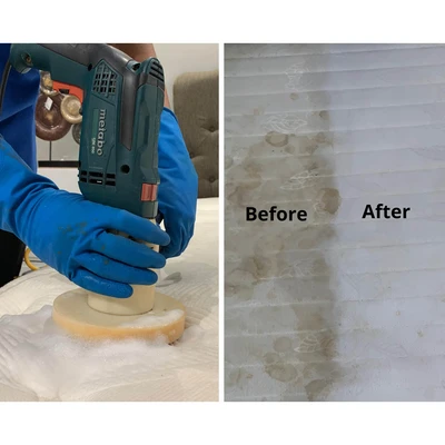 Gambar Jasa Pembersihan 1 Sisi Matras Extra King Clean & Care