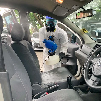 Gambar Jasa Paket 3X Disinfektan Mobil <7 S Non Mbr Clean & Care