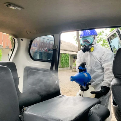 Gambar Jasa Paket 3X Disinfektan Mobil <7 S Non Mbr Clean & Care