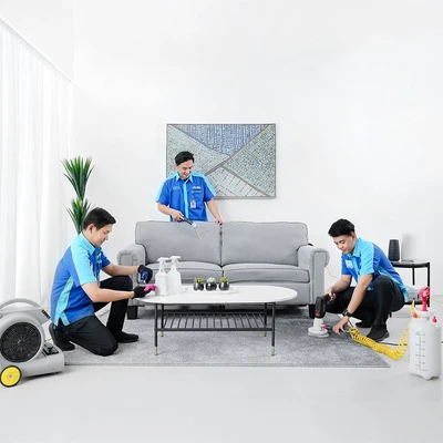 Gambar Jasa Paket 2X Pembersihan Sofa Tidur Fabric Reguler Clean & Care