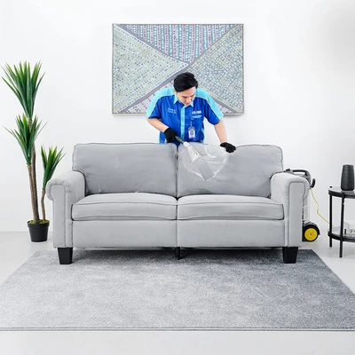 Gambar Jasa Paket 2X Pembersihan Sofa Tidur Fabric Reguler Clean & Care
