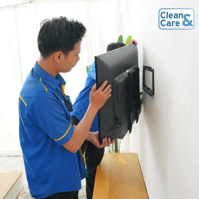 Gambar Informa Jasa Pemasangan TV Dan Bracket 55-70 Inci Non Member Clean & Care
