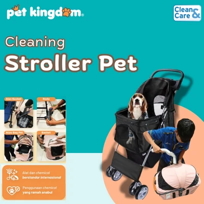 Gambar Jasa Pembersihan Stroller Hewan Medium-Large Clean & Care