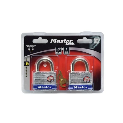 Gambar Masterlock Gembok Besi Laminasi 2 X 2 Inch