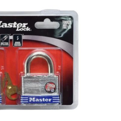Gambar Masterlock Gembok Besi Laminasi 2 X 2 Inch