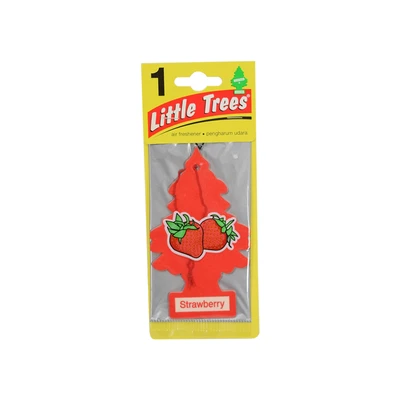 Gambar Little Trees Treesrawbery Pengharum Mobil Gantung - Oranye