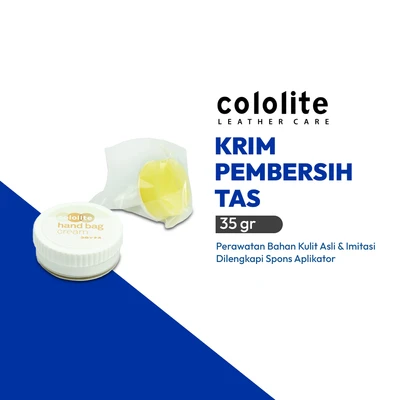Gambar Cololite Krim Pembersih Tas Bahan Kulit 35 gr