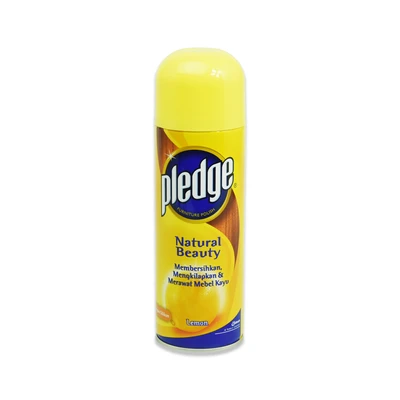 Gambar Johnson Pledge Lemon Spray Pembersih Furnitur 350 gr