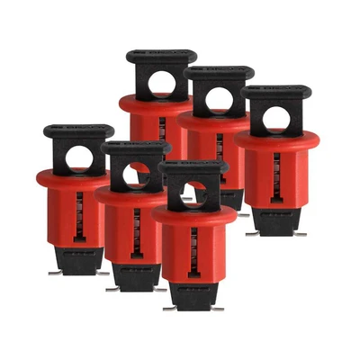 Gambar Brady Pengunci & Pemutus Sirkuit Mini Pos 90845 Set 6 pcs