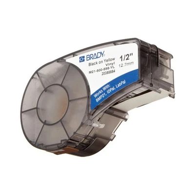 Gambar Brady Label Cartridge 1/2 Inch BMP21 M21-500-595-YL - Hitam/Kuning
