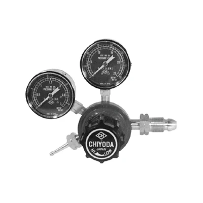 Gambar Chiyoda Regulator Acetylene New Aster - Hitam