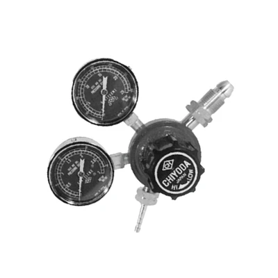 Gambar Chiyoda Regulator Acetylene New Aster - Hitam