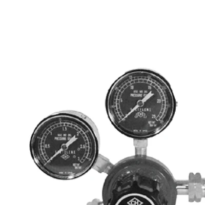 Gambar Chiyoda Regulator Acetylene New Aster - Hitam