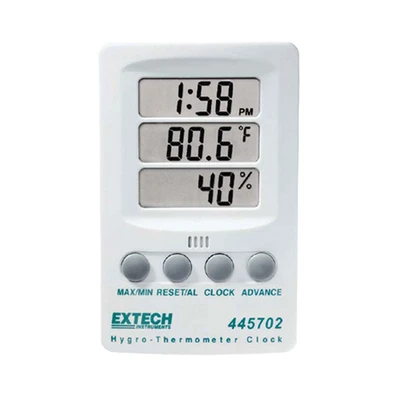 Gambar Extech Alat Ukur Termometer Dan HYGrometer Digital Dengan Alarm