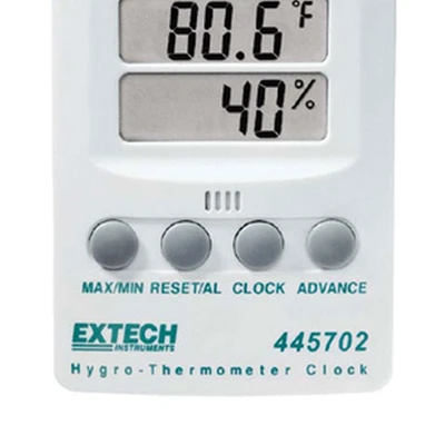 Gambar Extech Alat Ukur Termometer Dan HYGrometer Digital Dengan Alarm