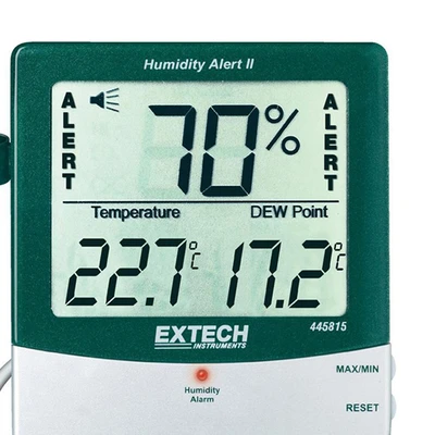 Gambar Extech Alat Ukur Termometer Dan HYGrometer Digital