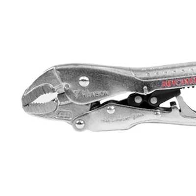 Gambar Hanson Kunci Tang Penjepit Plier Curved Jaw 6 Inch - Silver