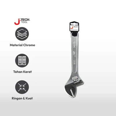 Gambar Jetech Kunci Inggris 10 Inch