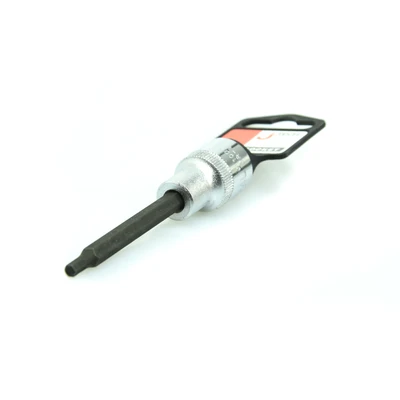 Gambar Jetech Mata Kunci Sok Bit Hex SQ1/2Inch H4mm 10cm