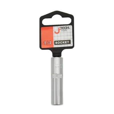 Gambar Jetech Mata Kunci Sok Panjang 1/4Inch 6PT 9mm