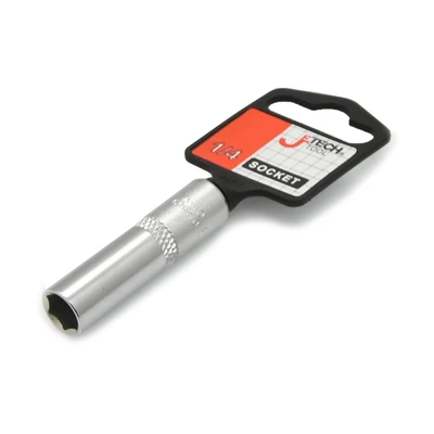 Gambar Jetech Mata Kunci Sok Panjang 1/4Inch 6PT 9mm
