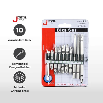 Gambar Jetech Bits-10L Bit Set 10 Unit