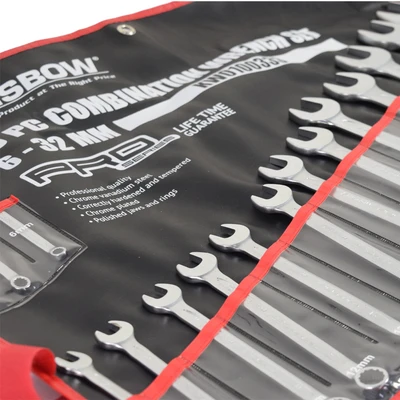 Gambar Krisbow Kunci Pas Kombinasi 6-32 mm Lpcws2 Set 16 pcs