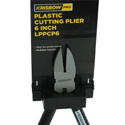 Gambar Krisbow Tang Potong Plastik 6 Inch - Hitam