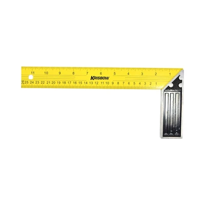 Gambar Krisbow Penggaris Siku Besi 30 cm