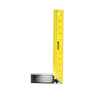 Gambar Krisbow Penggaris Siku Besi 30 cm