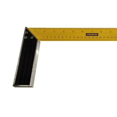 Gambar Krisbow Penggaris Siku Besi 35 cm