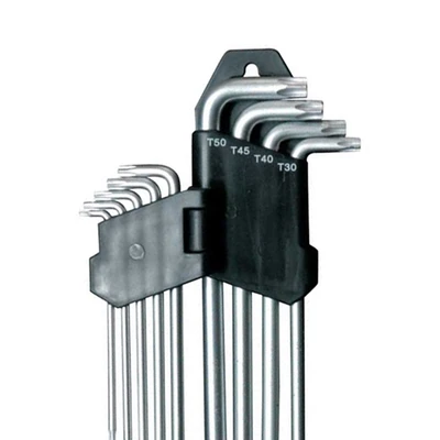 Gambar Krisbow Set Kunci L Torx T10-T50 9 Pcs