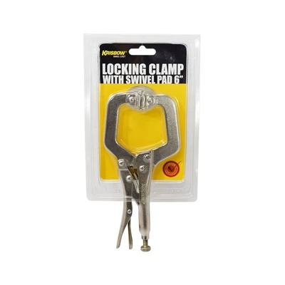 Gambar Krisbow Tang Penjepit Swivel Pad 15.5 cm