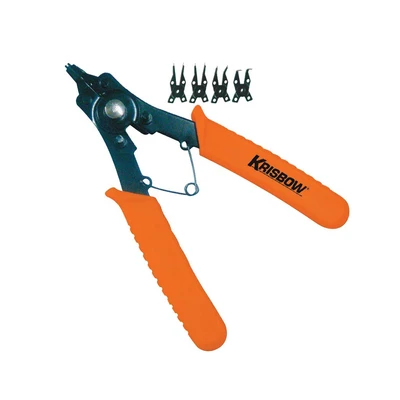 Gambar Krisbow Set Tang Snap Ring 4 In 1