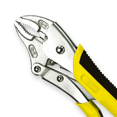 Gambar Krisbow Tang Penjepit Locking Plier Curve Jaw 10 Inch Lrlcr10