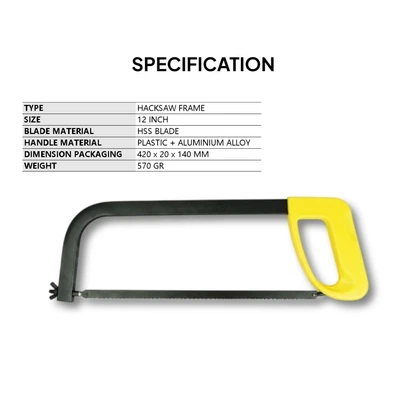 Gambar Krisbow Gergaji Besi  Square Type 30cm