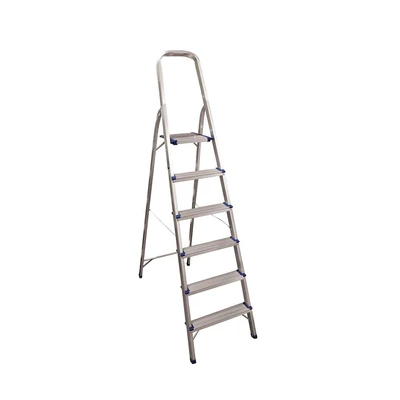 Gambar Krisbow Tangga Aluminium Dengan Handle 6 Step 1.3 M